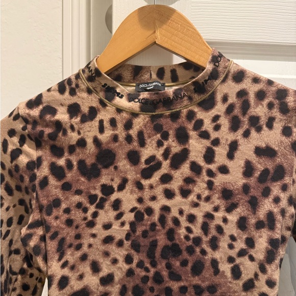 Dolce & Gabana Skims collection S leopards long sleeve - Picture 5 of 6